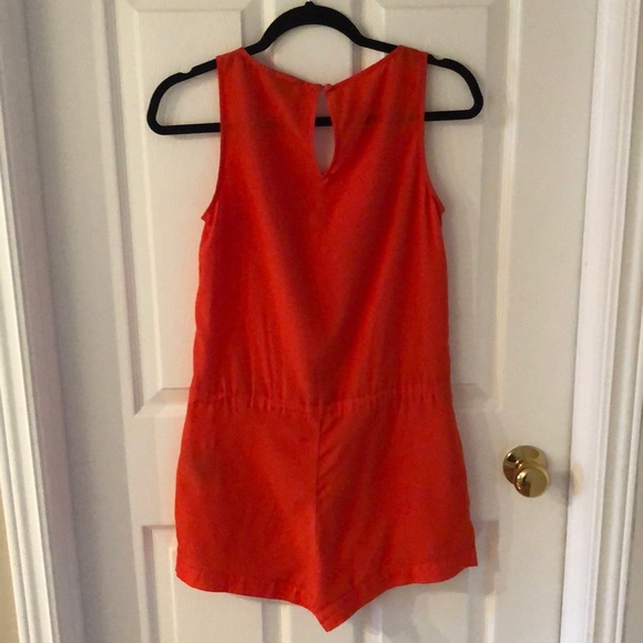 Guess by Marciano Orange Romper - Picture 3 of 3